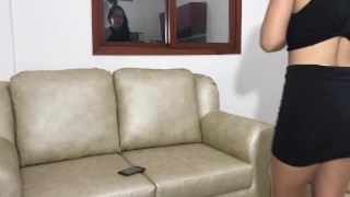 Sexo Duro Con Mi Madrastra en el Sofa highlight