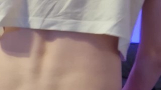 Sexy Twink Femboy reibt sich an deinem Schwanz mit seinem geilen Arsch - NagisaIf