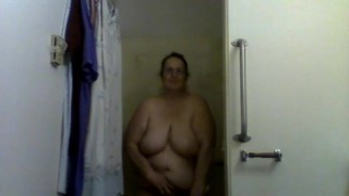 big momma showering