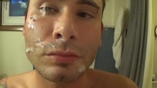 Messy Cumshot On My Face