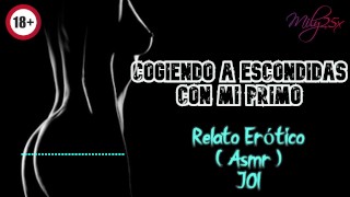 Cogiendo a escondidas - Relato Erótico - ( ASMR ) - Voz y gemidos reales