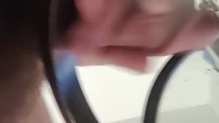 Glass table CUMSHOT