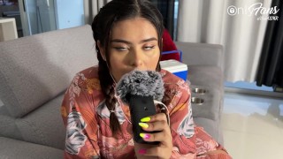 POV ASMR -Masajista cachonda te hace un domicilio.