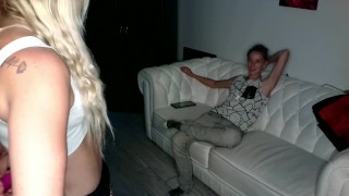 Full Of Surprises: Surprise dildo fuck