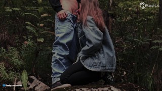 First outdoor public sex in the mountains. Do you want more? — MayaLis