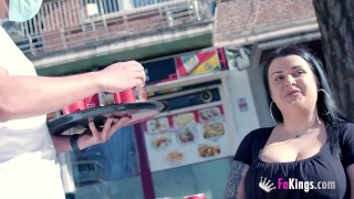 Sandra is back, and has brought her ENORMOUS BOOBIES with her!