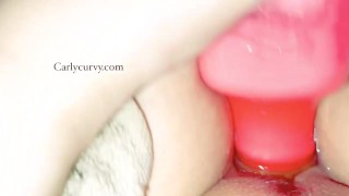 Shampoo for pussy play in the bath! 