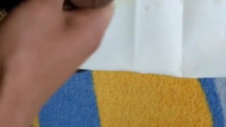 【主観動画】ギリギリモザイク　日本人男性 40代のオナニー射精動画