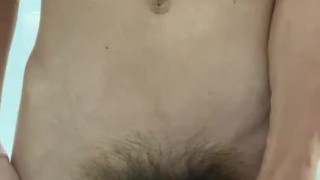 ふにゃから大量射精まで 中出し妄想