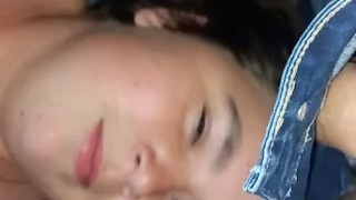 Stepsister loves playing with my dick