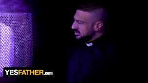 YesFather - Young Straight Fellow Pounds And Breeds Bishop Marco Napoli After Passionate Confession