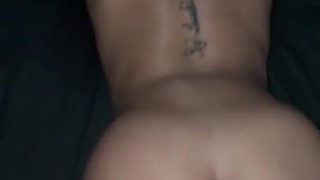 Bubble butt plug and backshots from big black cock 