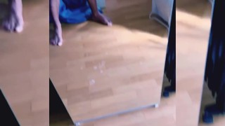 Morning jerking off and cumming