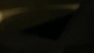 Cumming on a slide 