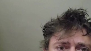 GUY IS asked to take Hat off at a SPORTS GAME &...