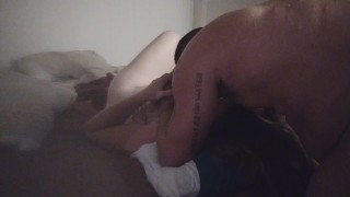 I Cum Hard From Thick Latino Ass Twerking While Fucking My Pussy