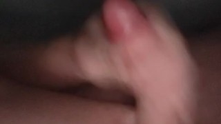 A big load after horny masturbation