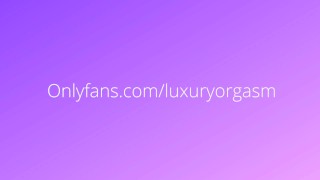 A friend fondles her breasts and fucks with her hands. Moans. Orgasms - LuxuryOrgasm