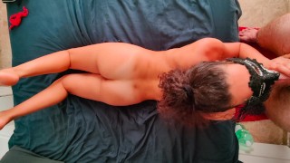 Beautiful blowjob with final heavy cum throat in 4K!! 💦💦🫦💦💦😏