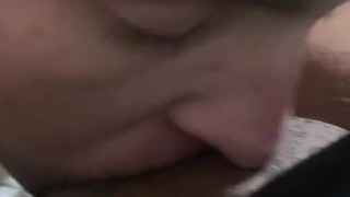 Cumming so hard on his face