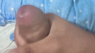 Me toco mi verga peluda por un rato