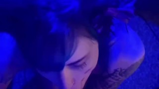 POV: Your Tattooed Goth Girlfriend Sigrid Needs Your Cum For Her Catgirl Cosplay!