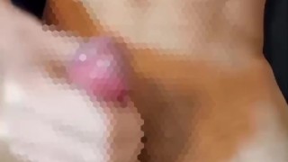 【女性向け】早漏大学生が手コキオナニーで喘ぎながら大量射精　Jerk off