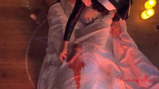 Nun Handjob resurrection of Lord Lucifer Satan rising Halloween 2022