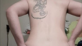 Riding my favourite dildo for you 