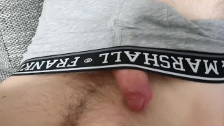 Wanking my twink cock