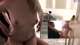 Erotique Entertainment - LEXI LORE's Sex Basement threesome ERIC JOHN's big cock for MILLIE MORGAN