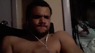Horny bbc stroking 