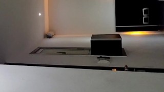 At the motel with my girlfriend