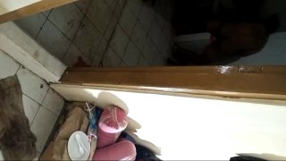 CUM ON BATHROOM