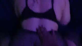 Slutty Asian Chick takes BBC doggystyle 