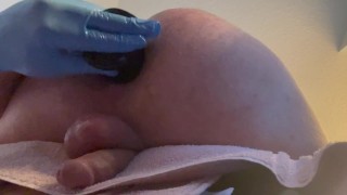 GAPING BISEXUAL 💜 CLUB READY FEMBOY. ANAL SLUT GAPE TRAINING