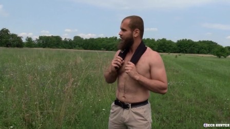 BigStr - Lucky Dude Working In The Fields Meets His Saviour Who Offers Money For Some Gay Love