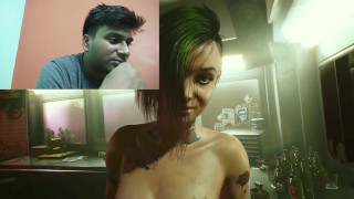 Cyberpunk 2077 Hentai Johnny Silverhand and fit girl Judy hidden sex scene