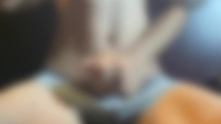 バレー部男子がネカフェで秘密のオナニー