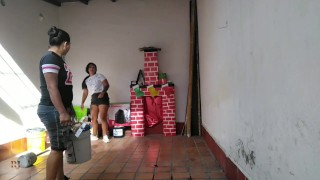 me cogi a la mujer de mi patron y la muy perra me eyaculo en la boca