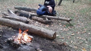 Our first sex in a risky public place - IkaSmokS