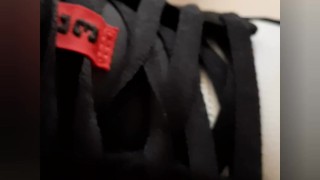 see me cum on all this hot sneakers 👄❤😍