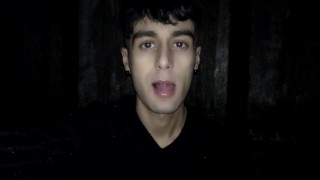 Play with cum in mouth after cruising - swallowing stranger cum