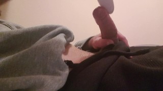 I cum everywhere with my toy