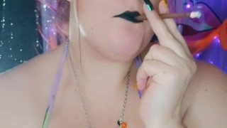 Nicki Pie Spooky Smoking More Monday Masturbation