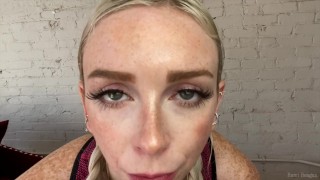 POV JOI Face Fetish FaceTime Call With Trainer Cum Countdown Roleplay - Remi Reagan