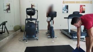 Risky Gym Sex With A Venezuelan Dirty Slut