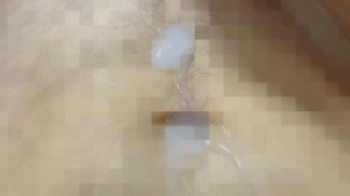 18センチ早漏デカマラ　オナニー