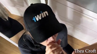 rides my cock after school like the ultimate slut and sucks balls deep