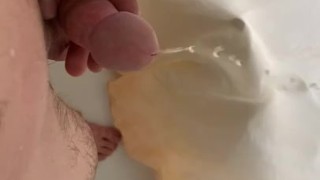 Twink piss myself in the shower